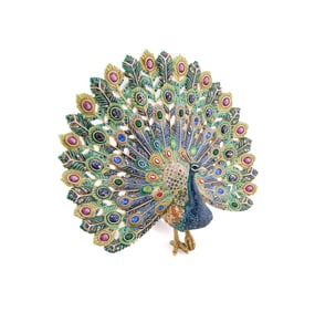 JAY STRONGWATER LIMITED EDITION PEACOCK, 228/250