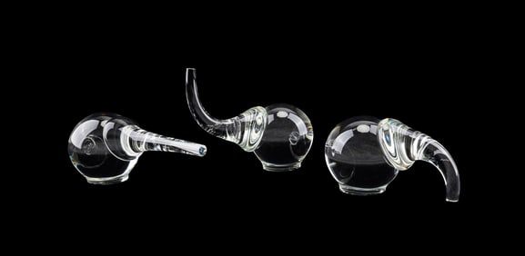 PAUL SCHULZE FOR STEUBEN, 'HERD OF ELEPHANTS'