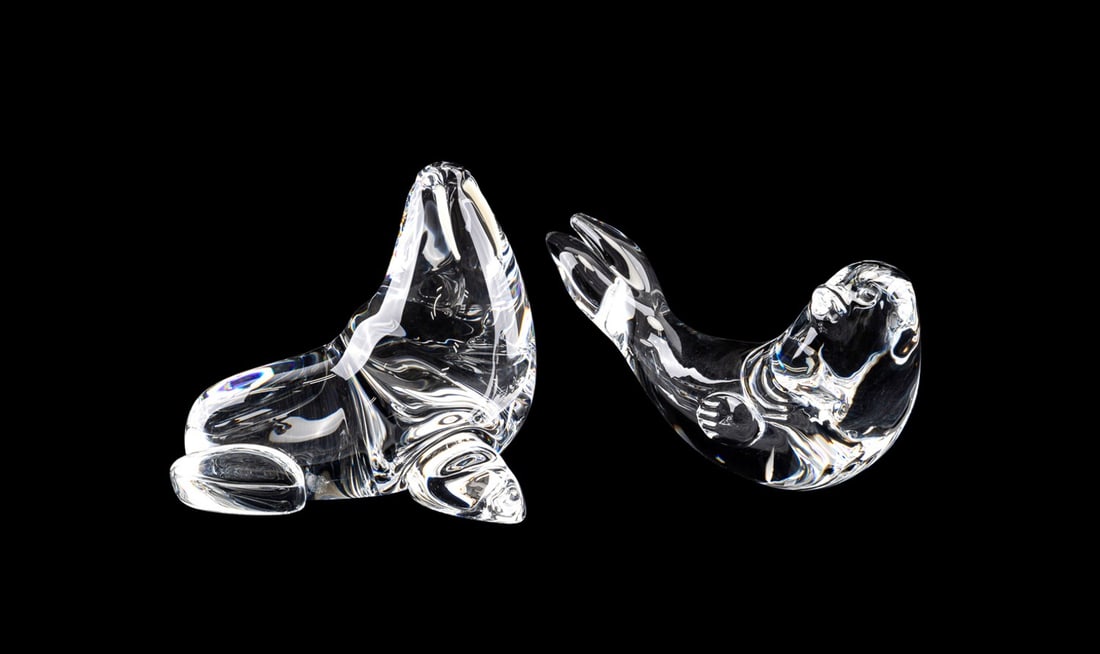 STEUBEN, WALRUS AND SEAL FIGURES (1 of 9)