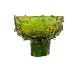 TITTOT 'BEAUTY OF LIFE' GLASS BOWL, 241/338