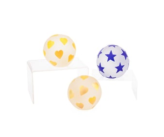 STEVEN CORREIA, THREE ART GLASS PAPERWEIGHTS