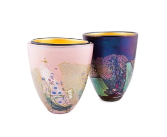 ROBERT HELD FOR EVOLUTION BY WATERFORD, TWO BOWLS