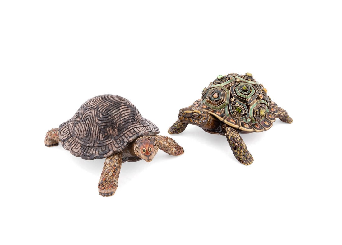 JAY STRONGWATER, TWO TURTLE BOXES INCLUD. LTD. ED. (1 of 13)
