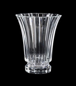 ST.-LOUIS 'CALIFORNIE' COLORLESS CRYSTAL VASE