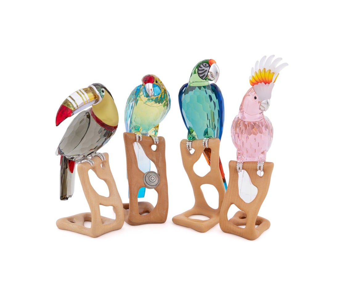 SWAROVSKI, FOUR CRYSTAL PARADISE - EXOTIC BIRDS (1 of 10)