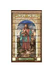 TIFFANY STUDIOS, 'THE GOOD SHEPHERD' WINDOW