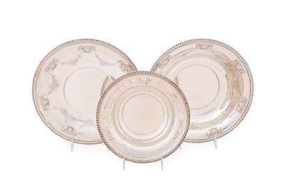 THREE-PIECES OF AMERICAN STERLING HOLLOWWARE