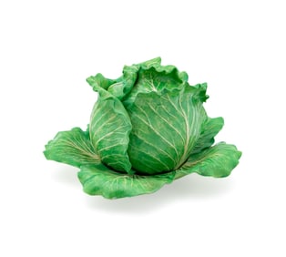 DODIE THAYER FOR AU BON GOUT, LETTUCE TUREEN