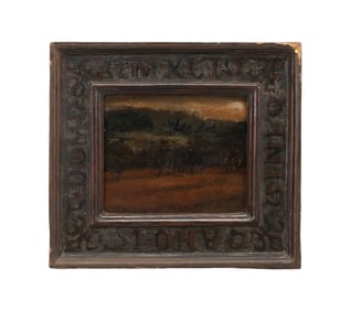 DOROTHY WOERTH 'THANKSGIVING DAY' LANDSCAPE O/B