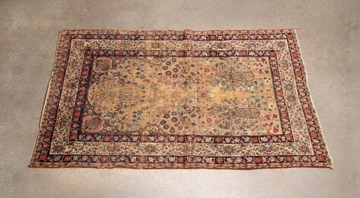PERSIAN HAND-WOVEN KERMAN RUG