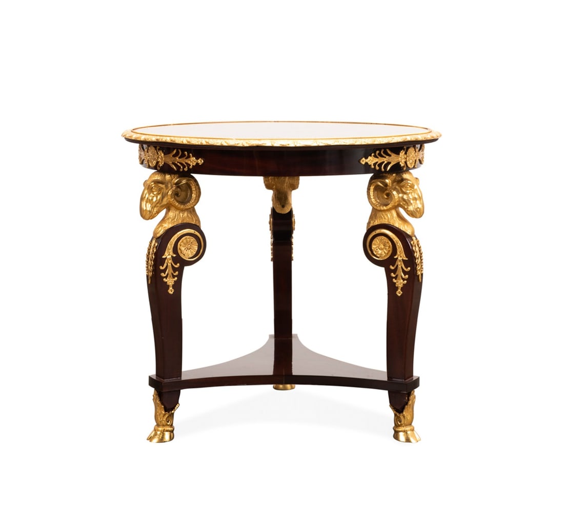 EMPIRE STYLE MAHOGANY GUERIDON TABLE (1 of 5)