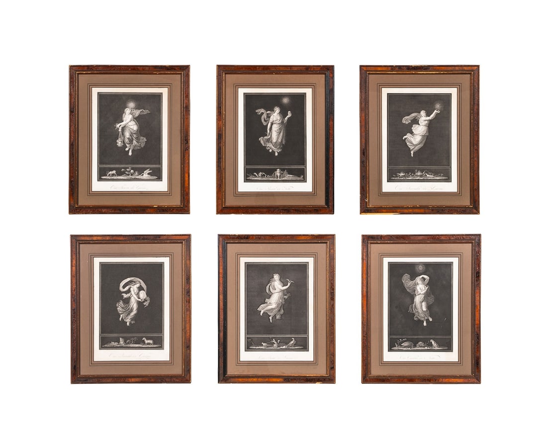 AFTER RAPHAEL, 'HOURS OF DAY & NIGHT', 6 ETCHINGS (1 of 18)