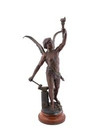 EUGENE VICTOR CHERRIER, 'LE GENIE DU TRAVAIL'