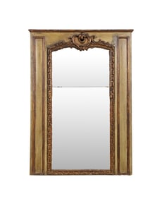 19TH C. CONTINENTAL ROCOCO STYLE MIRROR