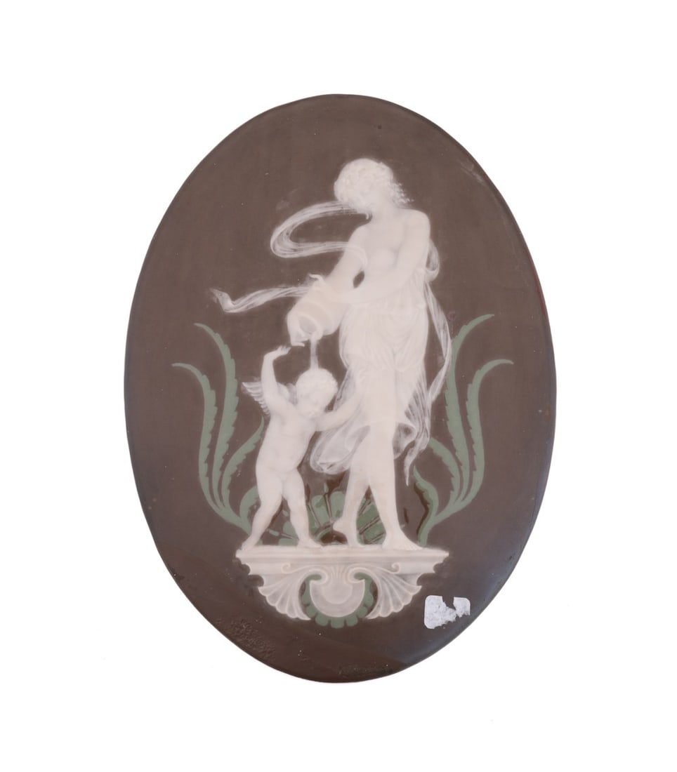 PATE-SUR-PATE PLAQUE ATR. FRANCOIS-EUGENE ROUSSEAU (1 of 3)