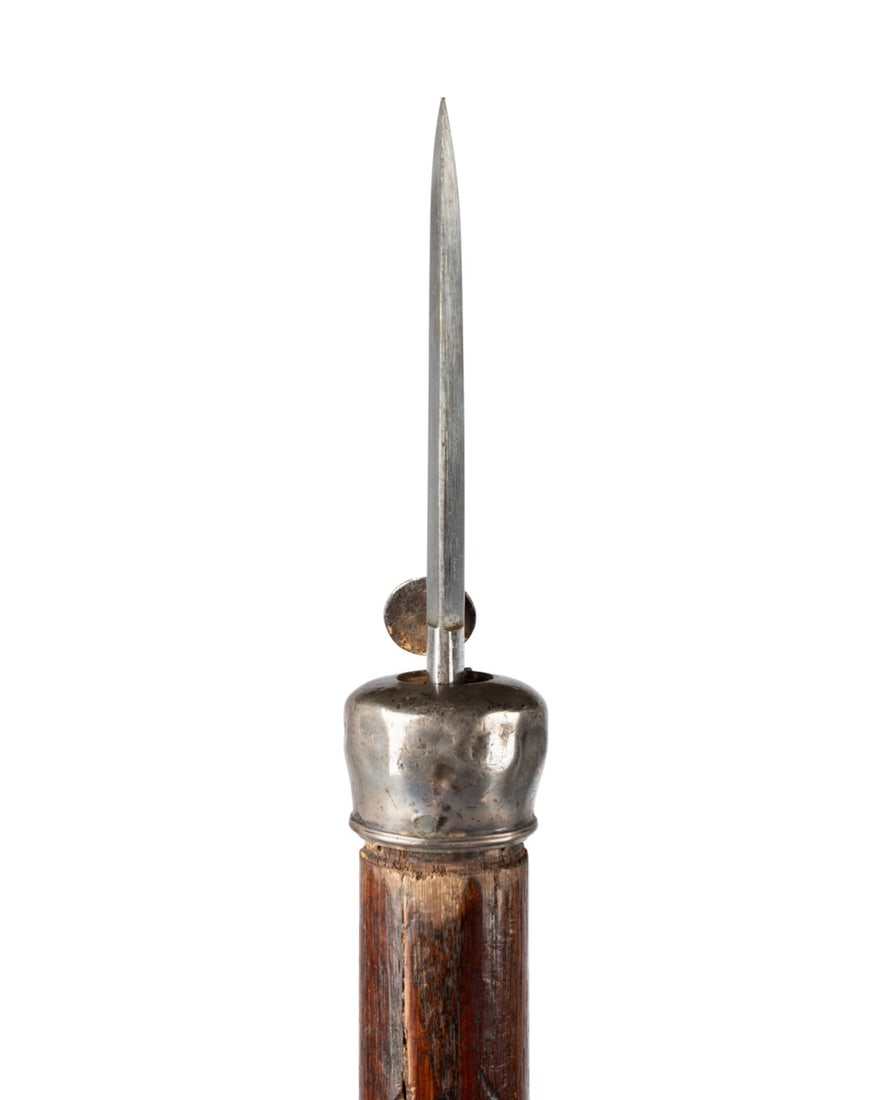 FRENCH FLICK STICK HIDDEN BLADE WALKING CANE - 3