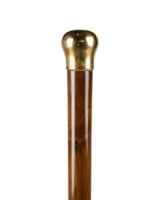 TIFFANY & CO 18K YG BLACKTHORN WALKING CANE