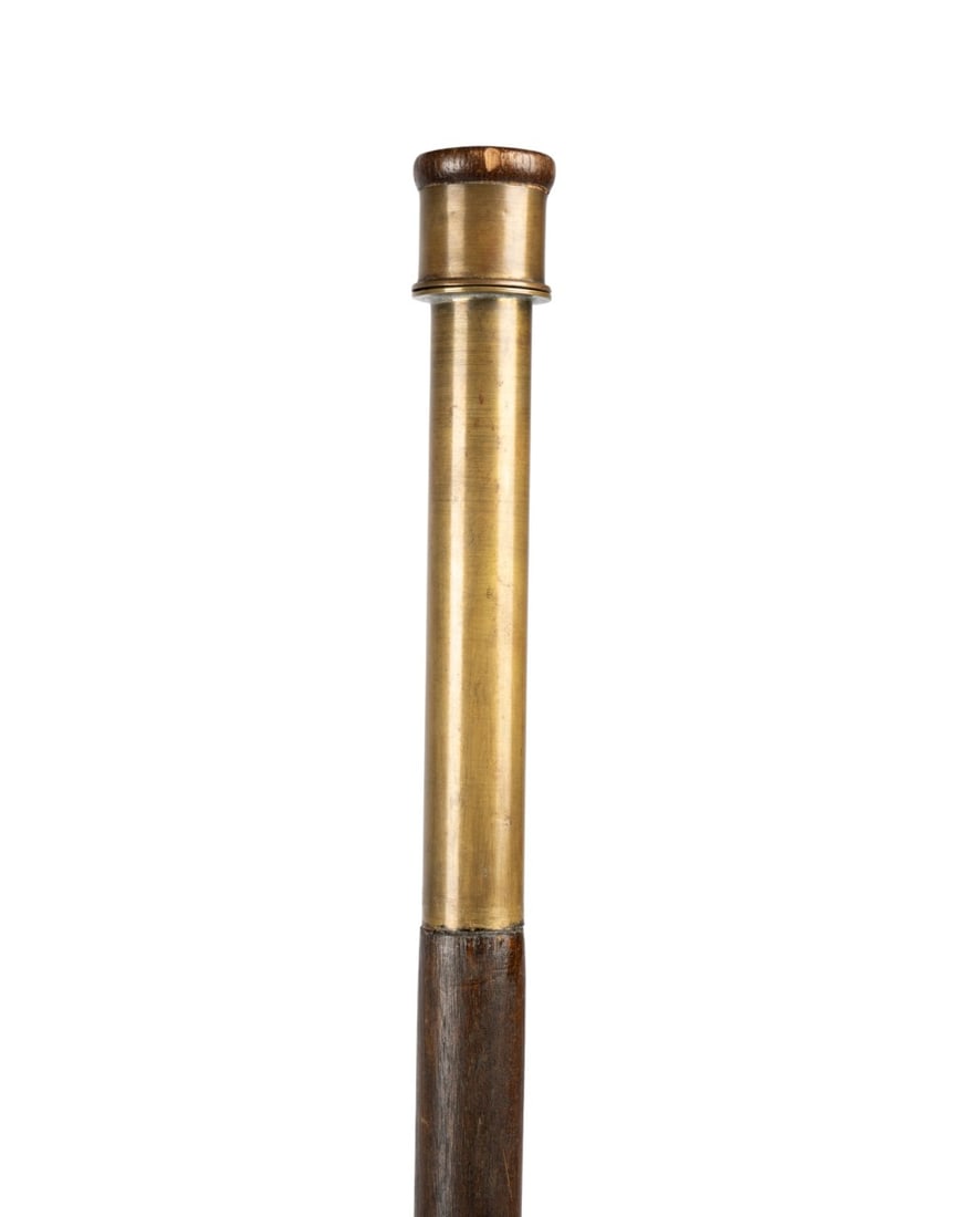 ENGLISH UTILITY SAW GADGET CANE, C. 1910 (1 of 9)