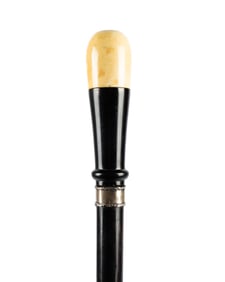 19TH C. ENGLISH EYE DOCTOR'S GADGET CANE