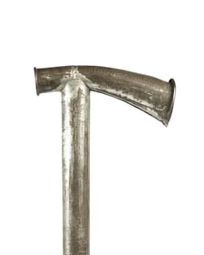 19TH C. WILLIAM MCKINLEY CAMPAIGN HORN CANE