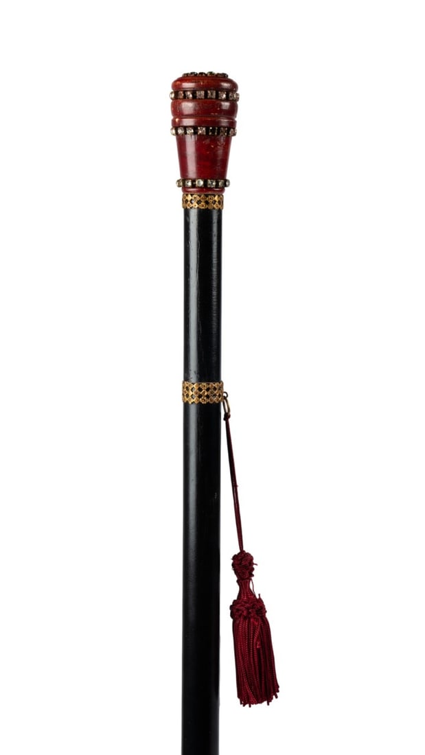 FRENCH THEATRE PROP SWORD CANE, C. 1895 (1 of 10)