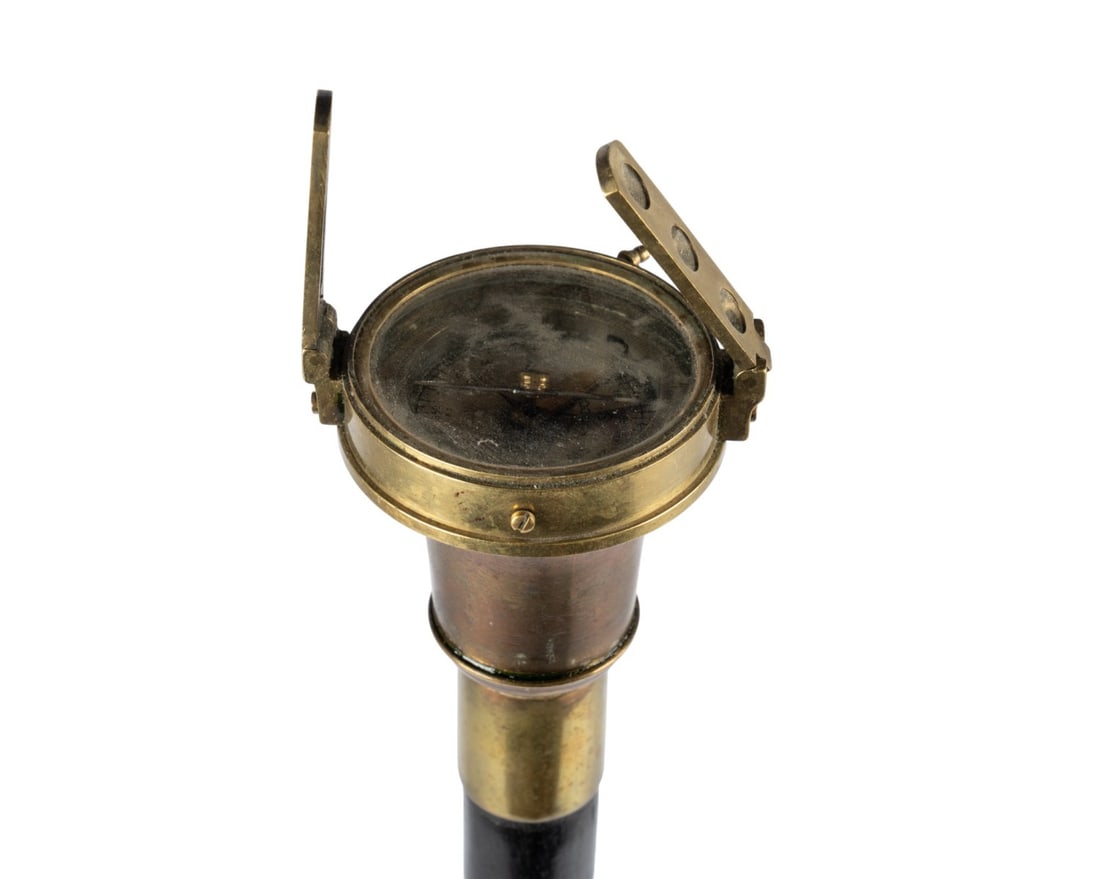 GERMAN WORLD WAR I REGIMENTAL COMPASS CANE - 2