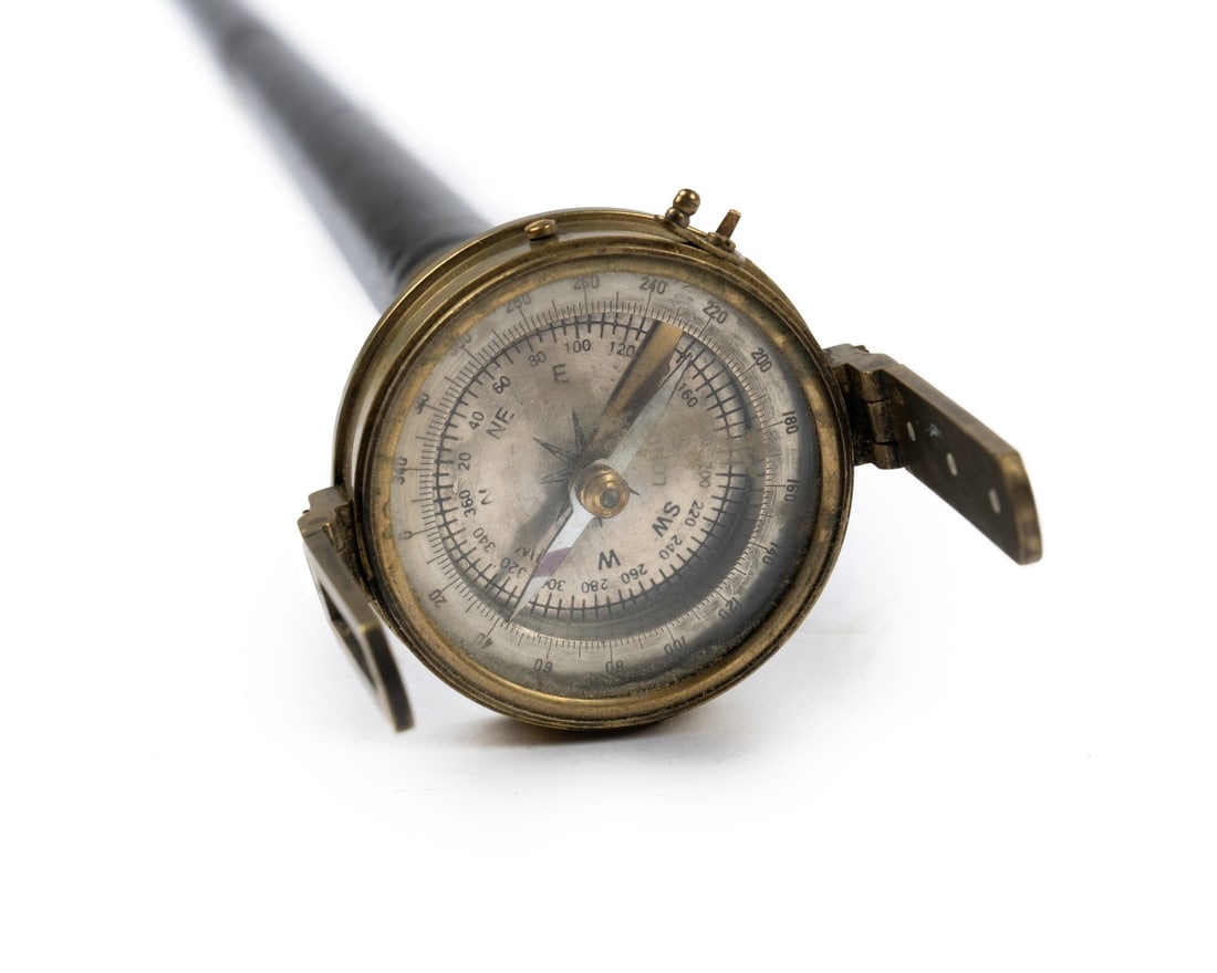 GERMAN WORLD WAR I REGIMENTAL COMPASS CANE - 3