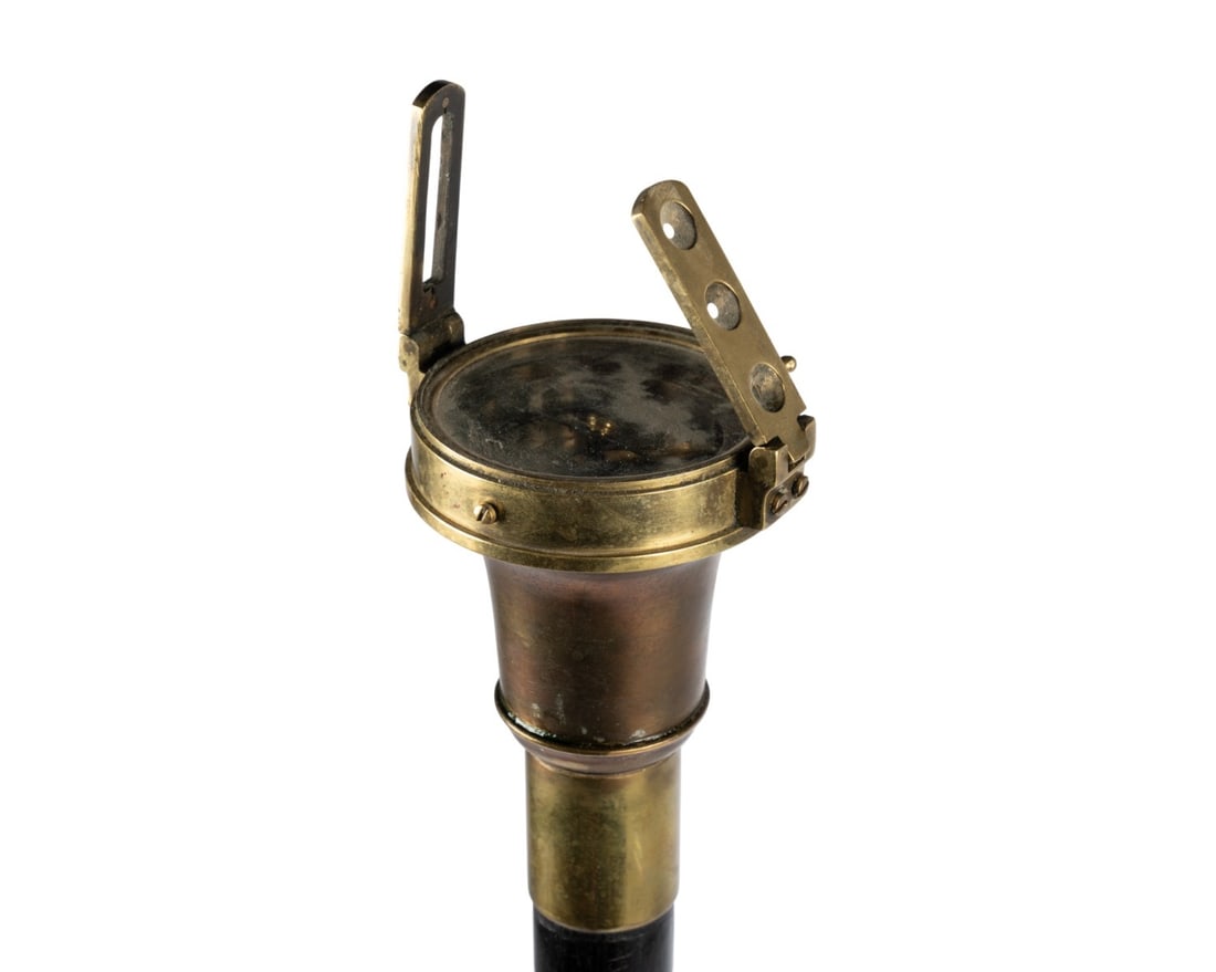 GERMAN WORLD WAR I REGIMENTAL COMPASS CANE - 5