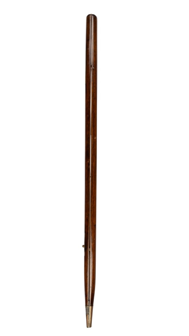 19TH C. AMERICAN SERGEANT MAJOR'S MARCHING CANE - 2