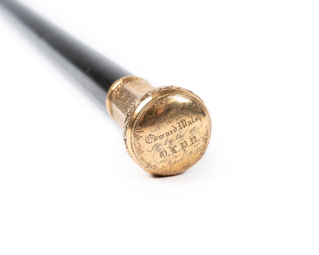 AMERICAN PRESENTATION CANE, 1882 - 2