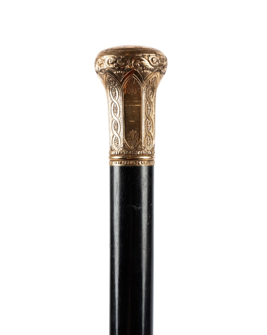 AMERICAN PRESENTATION CANE, 1882 - 4