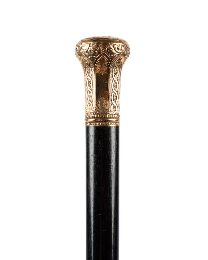 AMERICAN PRESENTATION CANE, 1882 - 5