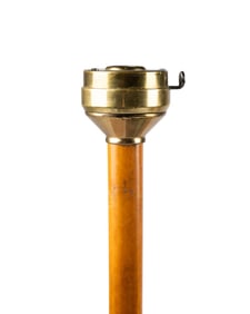 WILLIAMSON TALLY COUNTER GADGET CANE, C. 1920