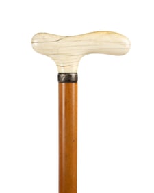 19TH C. FRENCH HUNTER'S CANE