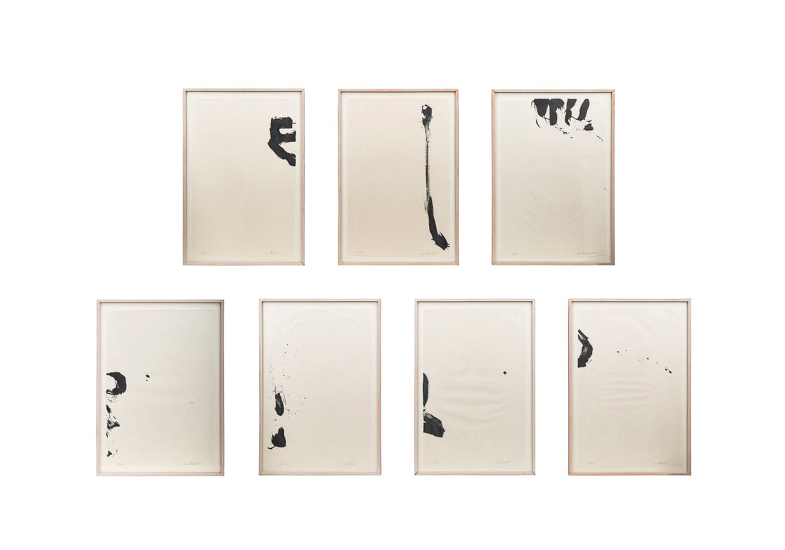 M. GIMBLETT, 'UNTITLED (THE SILK ROAD)' SUITE OF 7 (1 of 19)