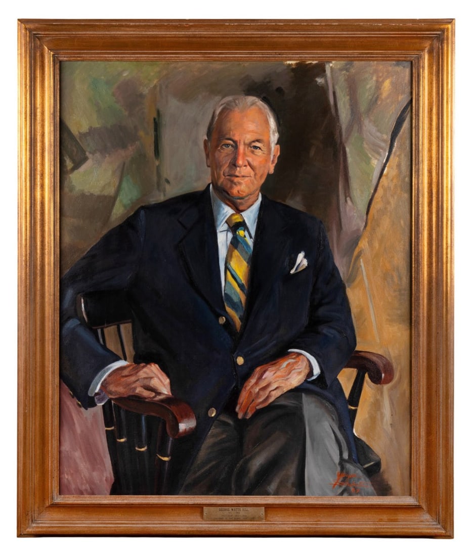 GIRGIS SHEHATA , 'GEORGE WATTS HILL' OIL ON CANVAS (1 of 10)