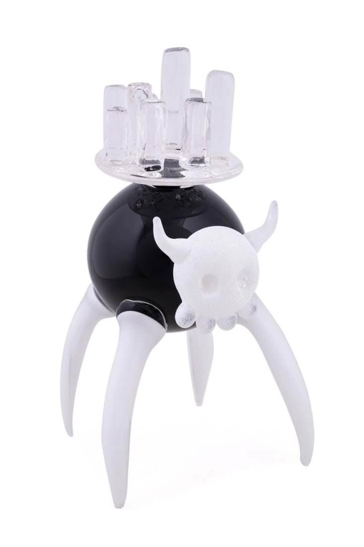 TIMOTHY BELLIVEAU, FIGURAL FANTASY GLASS SCULPTURE (1 of 8)