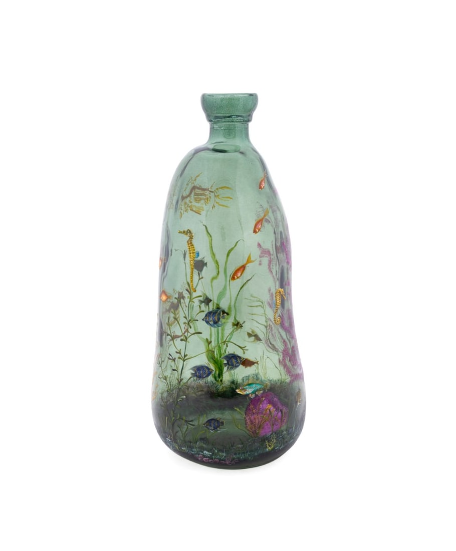 YUTTANA ABKORNBUREE BESPOKE HAND PAINTED GLASS JAR (1 of 8)