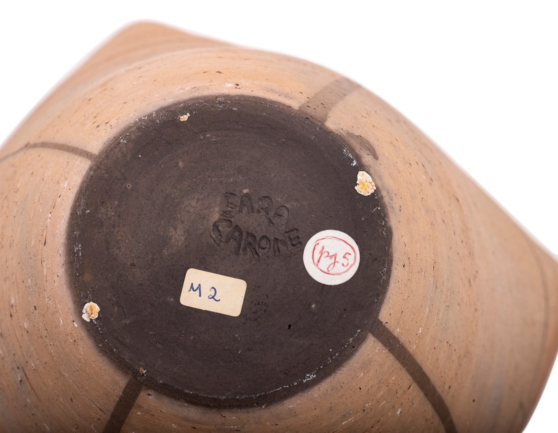 SARA CARONE, FIVE STUDIO POTTERY VESSELS - 9