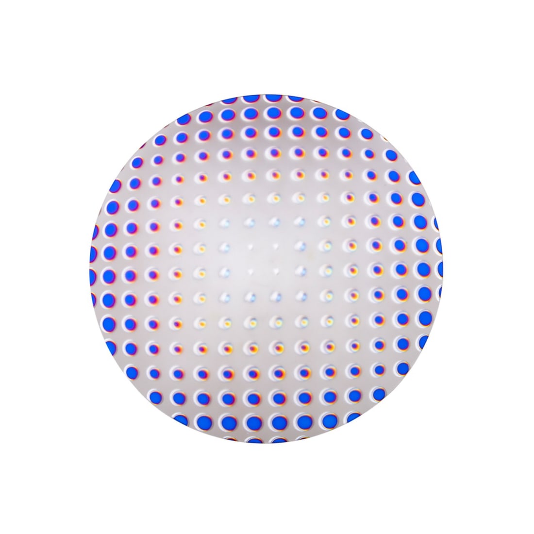 PAVOL HLOSKA, 'DISCUS' MODERN GLASS SCULPTURE (1 of 4)