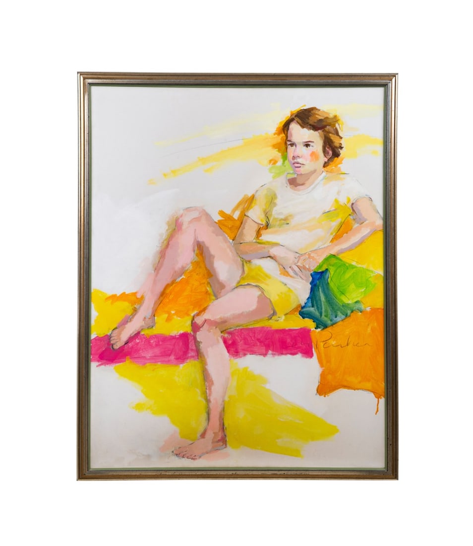 MARGE PARKER, PORTRAIT OF HELEN, 1977, O/C (1 of 6)