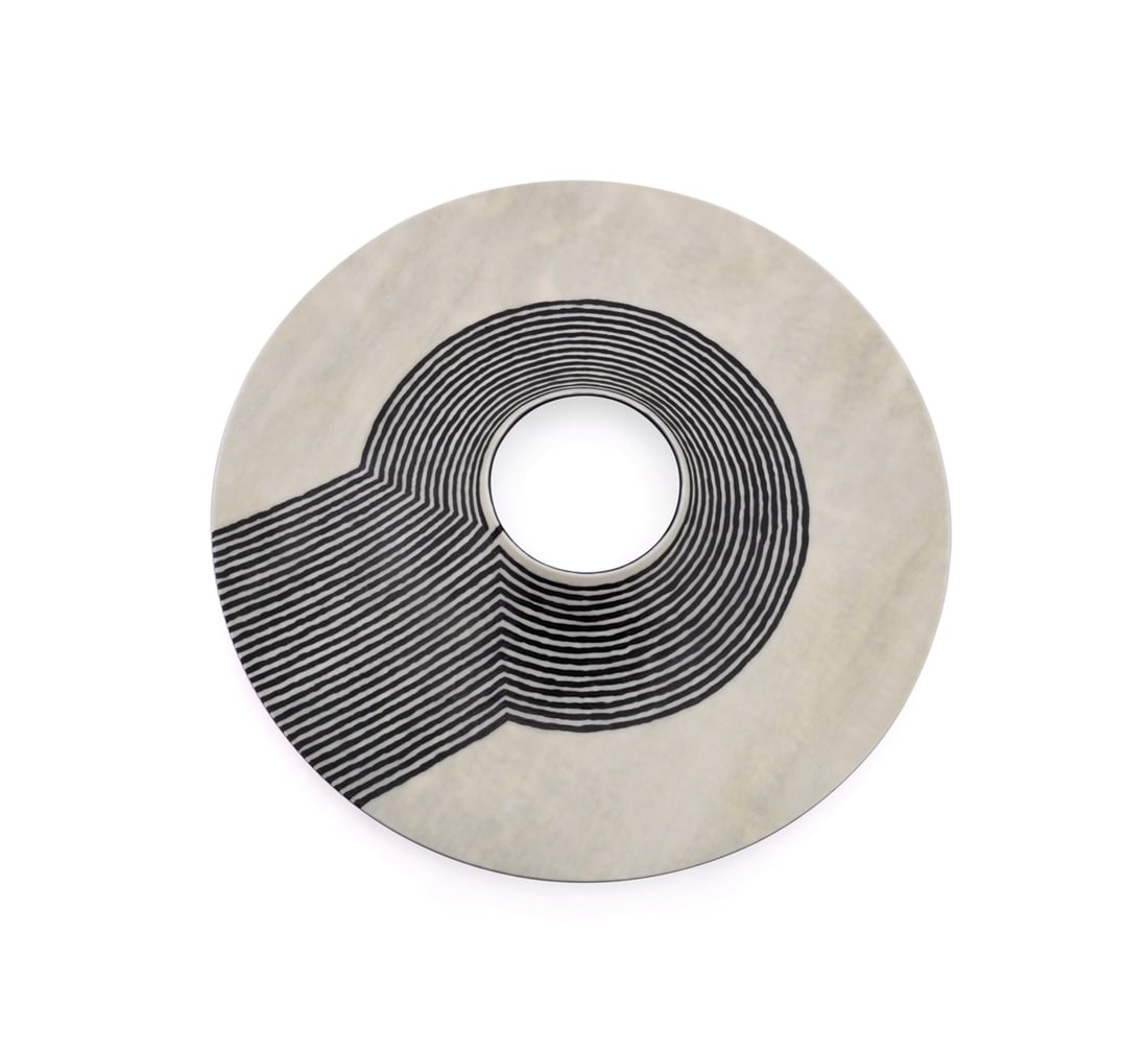 CLAUDIA BORELLA, 'KEY HOLE', FUSED GLASS SCULPTURE (1 of 5)