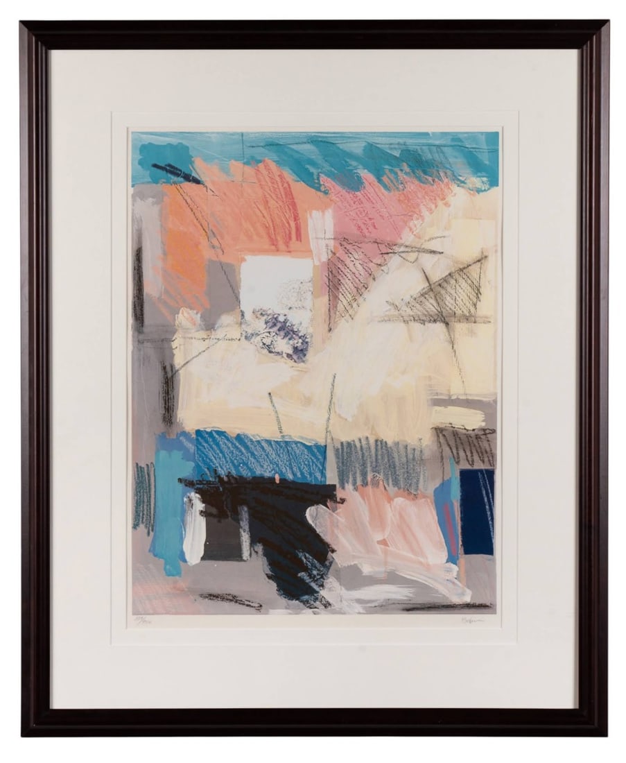 MAGGIE DAVIS, 'FRUIT STAND', SILKSCREEN (1 of 8)