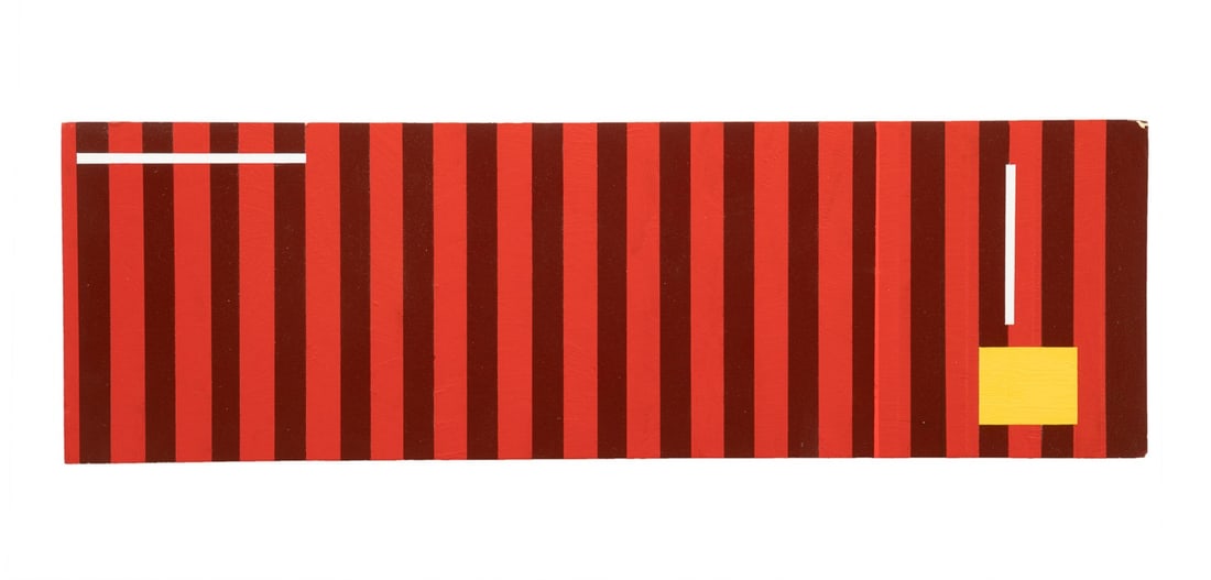 MODERN LAMINATED LUCITE SCULPTURE, SIGNED: Manner Vasa Velizar Mihich: known as Vasa (Yugoslavian / American, born 1933); possibly American or Continental School. Untitled - Modern Laminate Lucite - 1997, fused Lucite / acrylic, signed "Farai"