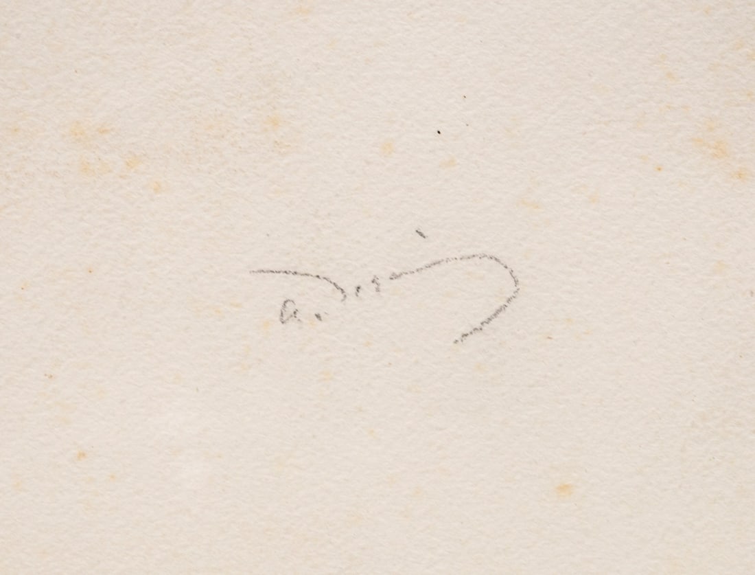 NUDE STUDY FROM THE BACK, 20TH C., GRAPHITE - 3