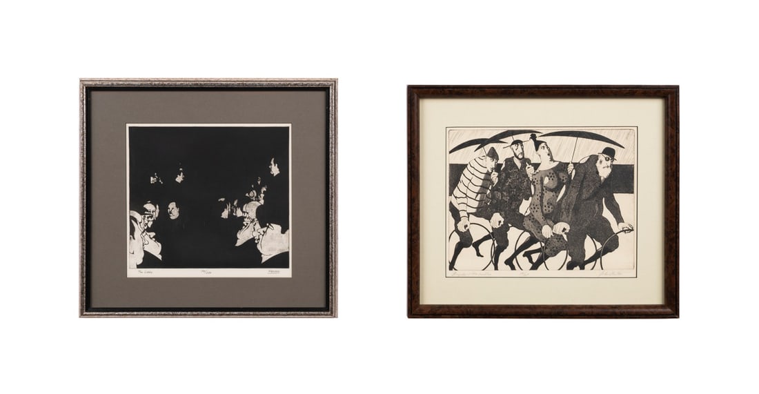 THREE LIMITED EDITION PRINTS, 20TH CENTURY (1 of 12)