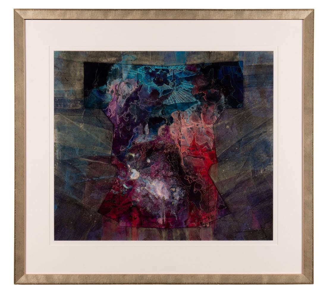 WARREN JOHNSON 'NUMBER 1 CREAM PUFF' MIXED MEDIA (1 of 9)