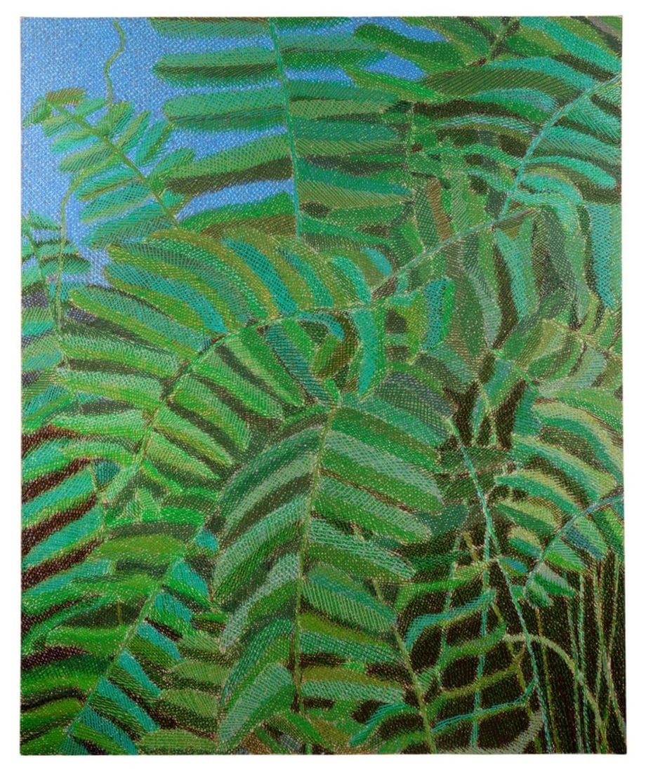 MILLIE GOSCH, UNTITLED (LAYERED PALM FRONDS) (1 of 8)