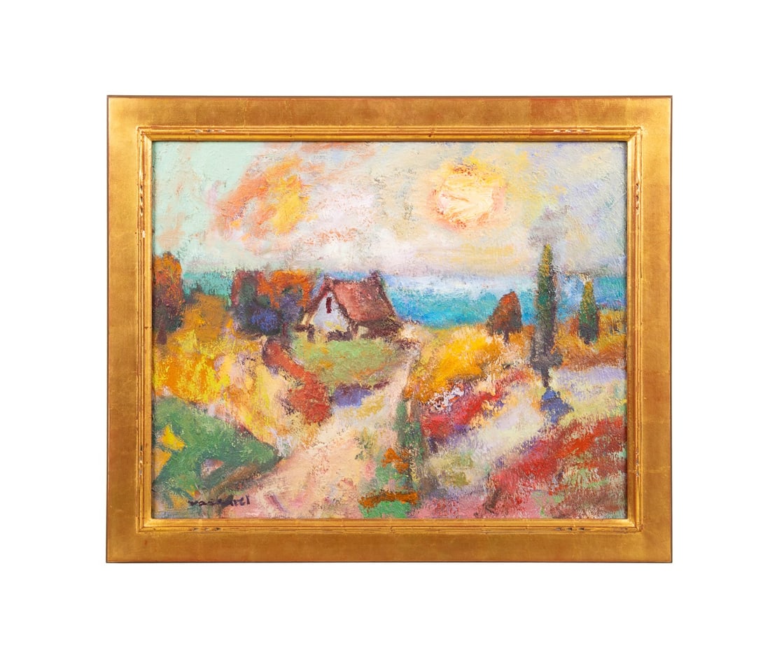 YASHAREL MANZY 'SEASIDE' LANDSCAPE 2006, OIL (1 of 7)