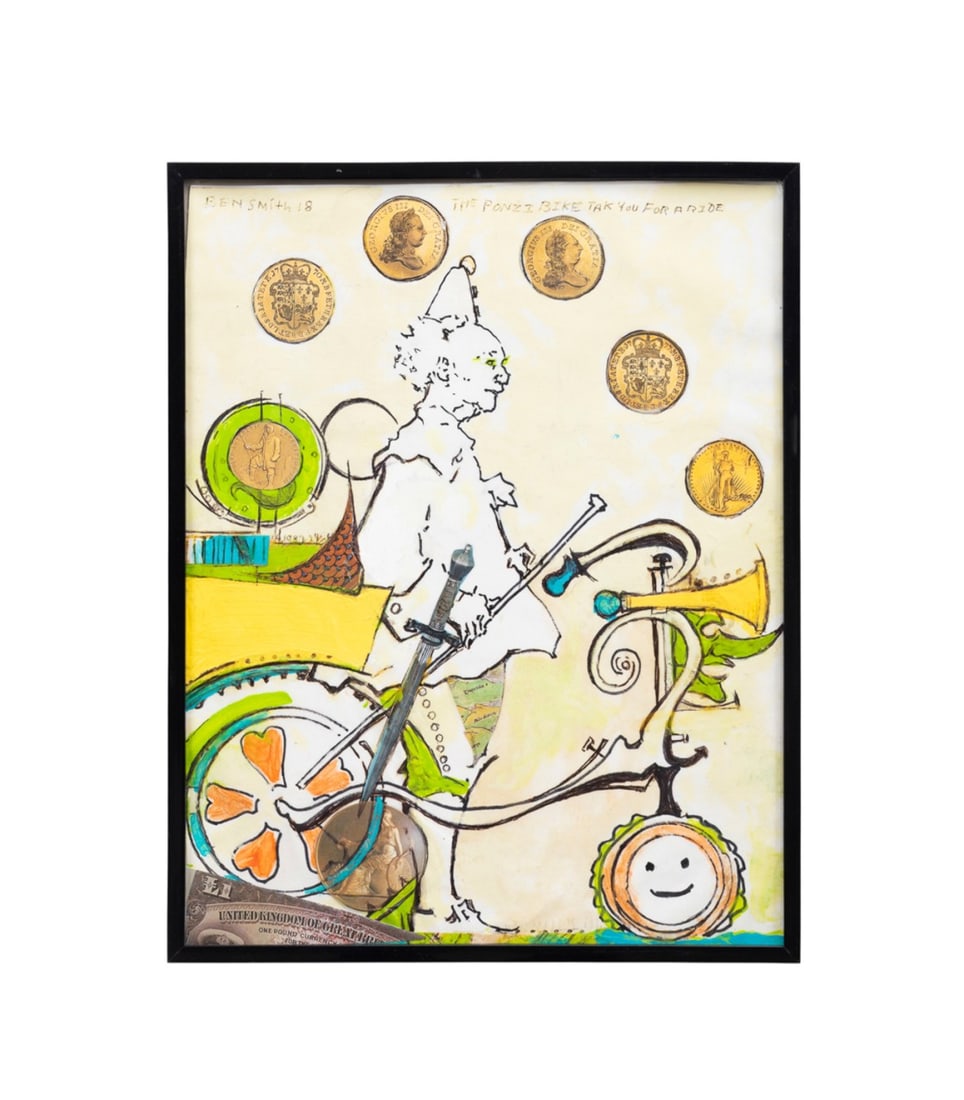 BEN SMITH, 'THE PONZI BIKE...', 2018, MIXED MEDIA (1 of 6)